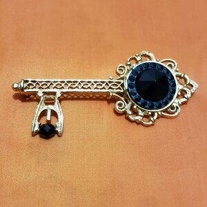 Key Shaped Brooch.